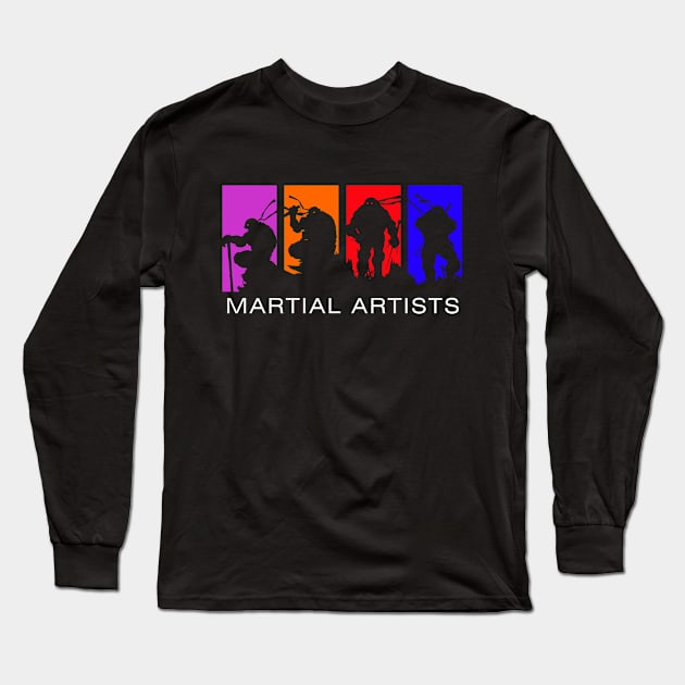 Martial Artist Long Sleeve T-Shirt by AlexKramer